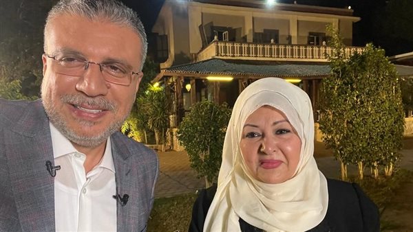 عفاف شعيب والإعلامي