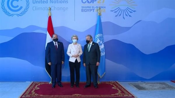 الرئيس السيسي يتسقبل