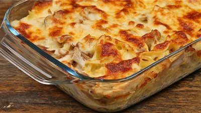 طريقة عمل المكرونة بالبشاميل في 5 خطوات فقط