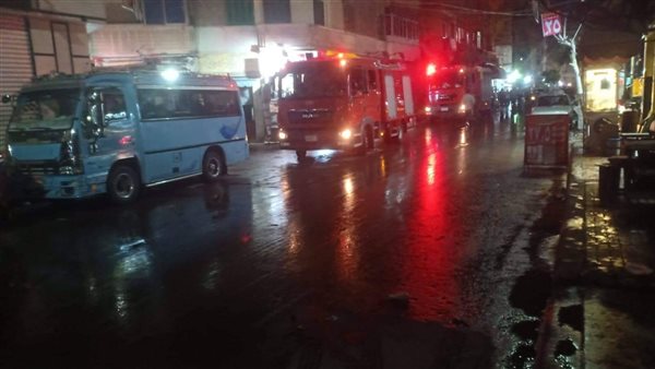 سقوط سلم بعقار بمنطقة