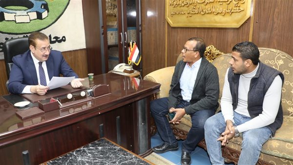 لقاء محافظ المنوفية