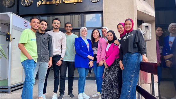 الطلاب والدكتورة