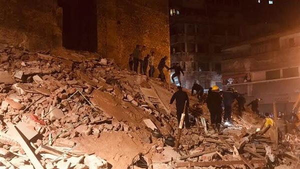 انهيار عقار - ارشيفية