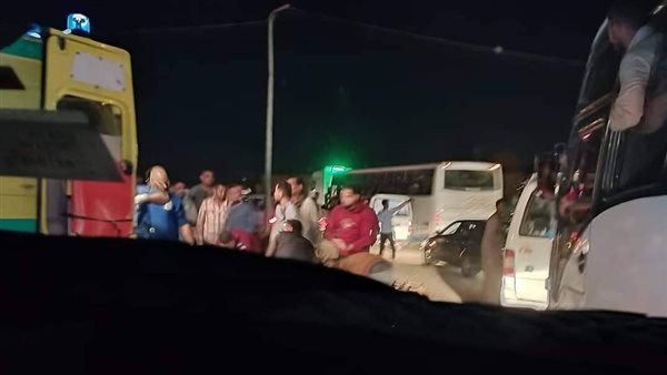 جانب من الحادث 