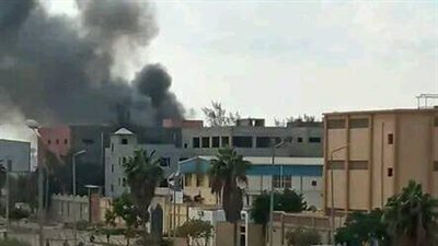 السيطرة على حريق مصنع أكسجين بمدينة النوبارية في البحيرة | صور