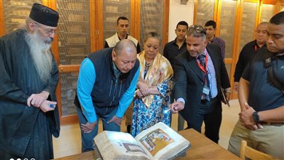 آثار سانت كاترين تستقبل عددًا من الوفود الرسمية المشاركة في Cop 27 | صور 