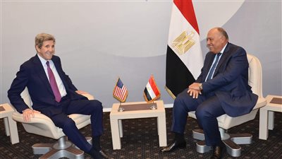سامح شكري يستقبل المبعوث الرئاسي الأمريكي الخاص للمناخ 