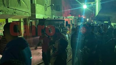 بعد الدفع بـ 3 سيارات إطفاء.. الحماية المدنية تسيطر على حريق عقار سكني بإمبابة | بث مباشر