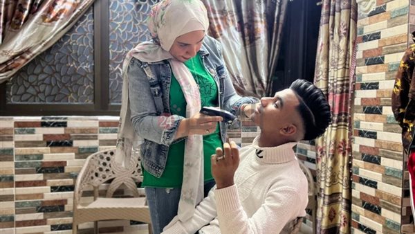 غرام أول حلاقة رجالي