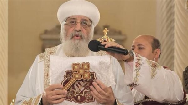 البابا تواضروس خلال