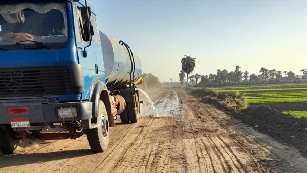 إنشاء طريق جديد بالقوصية