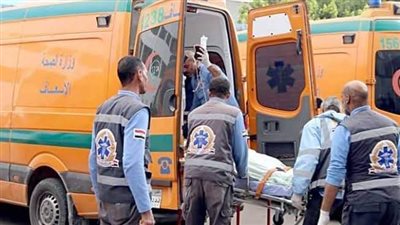 مصرع وإصابة 3 أشخاص اصطدمت بهم سيارة نصف نقل أثناء تحميل “عفش عروس” بسوهاج