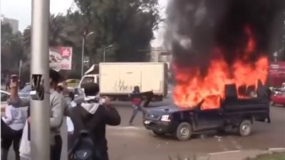 فيديو قبل 8 سنوات.. حقيقة مظاهرات الإسكندرية والاشتباك مع الشرطة 