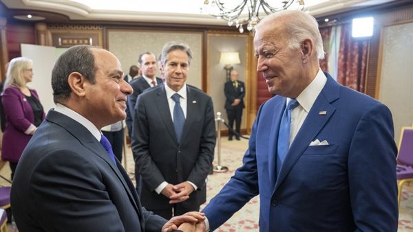 بايدن والسيسي