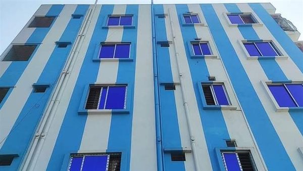 طلاء واجهة منزل بألوان