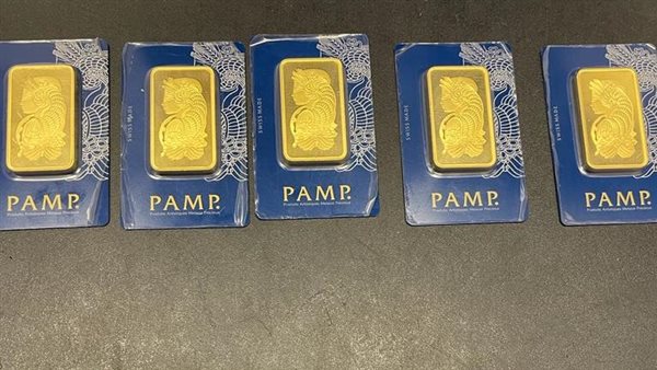 تهريب سبائك ذهبية