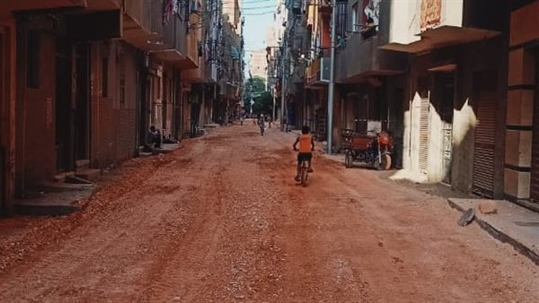 تمهيد الشوارع بأسيوط