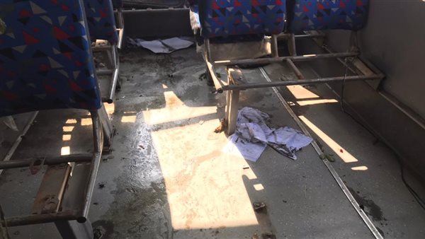 الميني باص الغارق