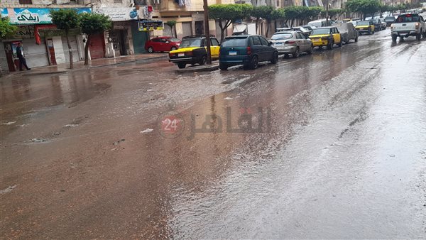 سقوط أمطار متوسطة