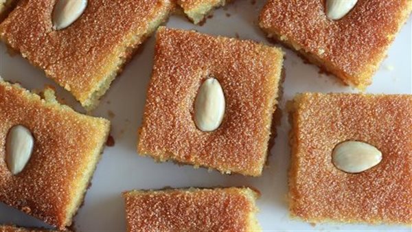 طريقة عمل البسبوسة