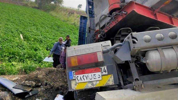 حادث تصادم بالدقهلية