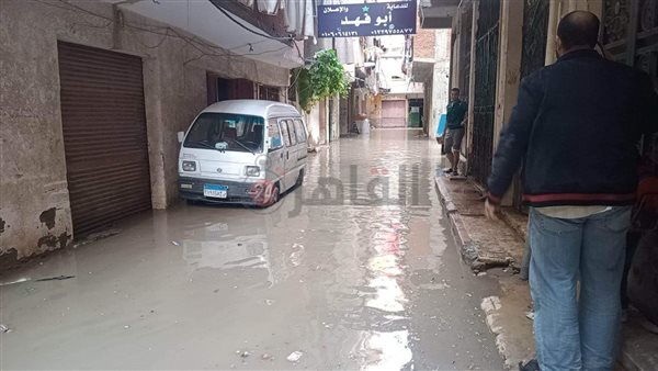 غرق شوارع العجمي