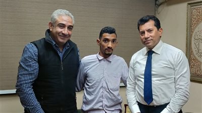 وزير الشباب والرياضة يلتقي مؤسس مبادرة طاقة مش إعاقة
