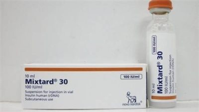 زيادة 15% في سعر الأنسولين مكستارد 100 وحدة لمرضى السكر من النوع الأول