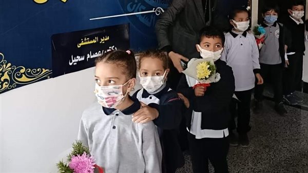 تلاميذ مدرسة بالنوبارية