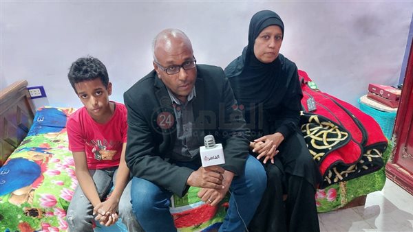 أسرة اللاعب ابراهيم