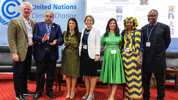 جانب من مشاركتها