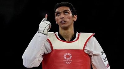 سيف عيسى ينتظر الترضية عقب خسارته بدور الـ 16 في التايكوندو بأولمبياد باريس