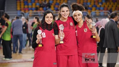 رنيم الجداوي: نتعهد بمواصلة البطولات.. والألقاب الفردية تتويج لجهود لاعبات سلة الأهلي ‏