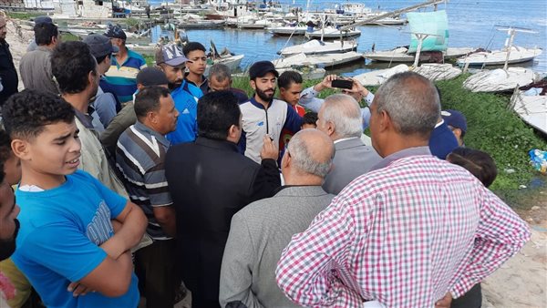 صيادي بحيرة المنزلة