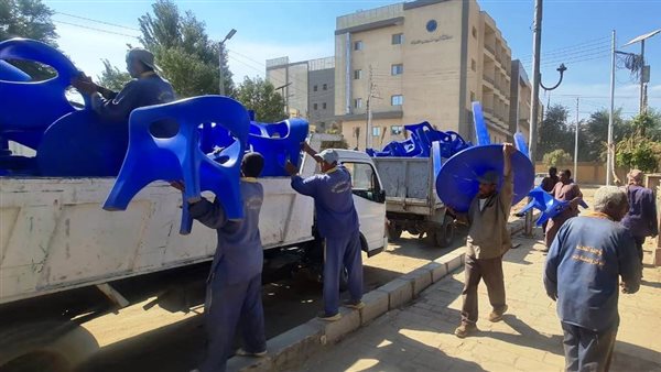 رفع الإشغالات بأسوان