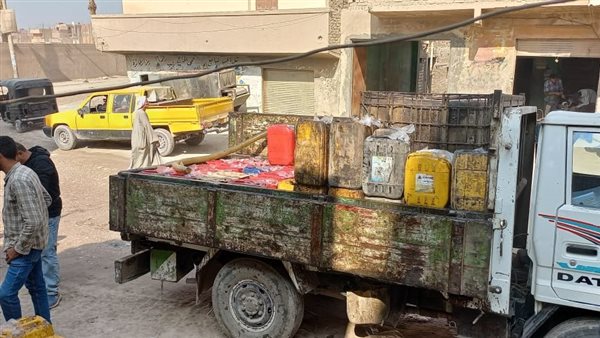 ضبط سيارة محملة بزيت