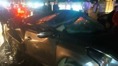 تسبب في توقف حركة المرور.. تصادم 6 سيارات على طريق الكورنيش بالإسكندرية | صور