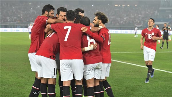 احتفال لاعبي منتخب