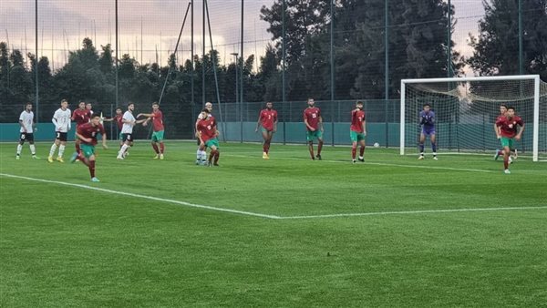 جانب من ودية المنتخب