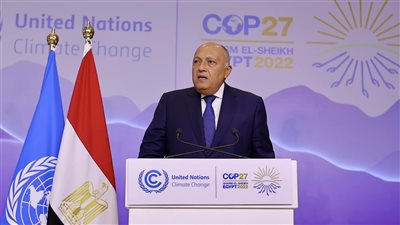 سامح شكري: عملنا 48 ساعة متواصلة لحسم النقاط الخلافية في COP27