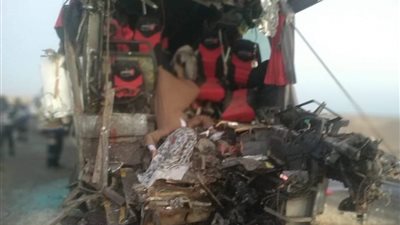 ندب المهندس الفني لفحص أسباب حادث أتوبيس رأس غارب