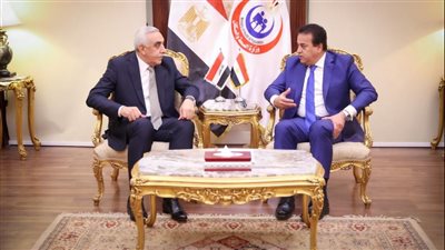 وزير الصحة يستقبل سفير العراق لدى مصر لبحث سبل تعزيز التعاون بين البلدين