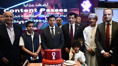 وزير الشباب والرياضة يشهد احتفالات سفارة قطر لدى القاهرة بانطلاق بطولة كأس العالم 