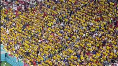 جمهور الإكوادور يهتف ضد قوانين قطر لـ كأس العالم: نريد البيرة