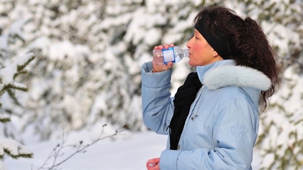 شرب الماء في الشتاء
