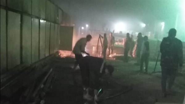 السيطرة على حريق