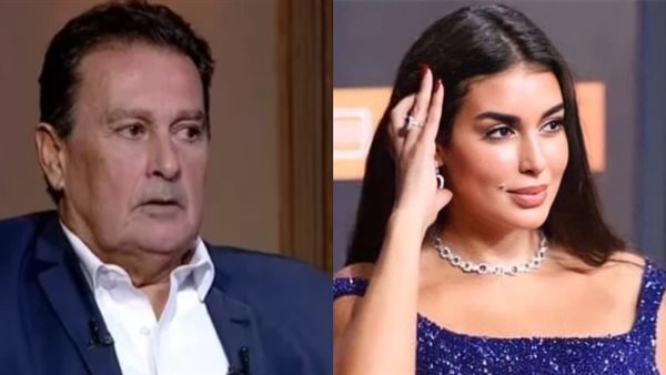  ياسمين صبري ووالدها