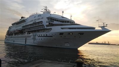 وصول 1175 سائحًا من جنسيات مختلفة إلى ميناء بورسعيد | صور وفيديو 