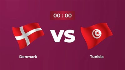 القنوات الناقلة لمباراة تونس والدنمارك في كأس العالم 2022 والموعد بتوقيت القاهرة والتشكيل
