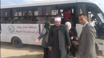 قافلة سكانية شاملة بقرية بغداد بوسط سيناء | صور